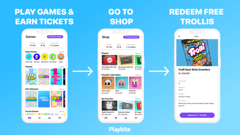 Win Trolli on Playbite