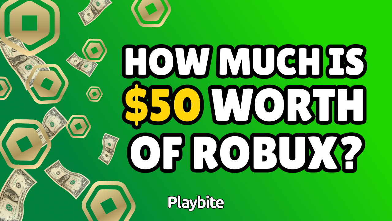 How Much is 50 Dollars Worth of Robux?