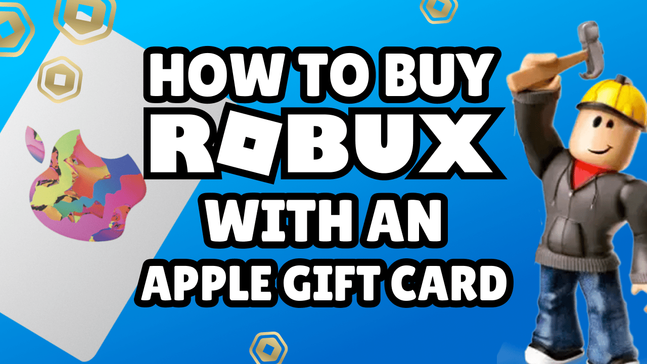 How To Buy Robux With An Apple Gift Card
