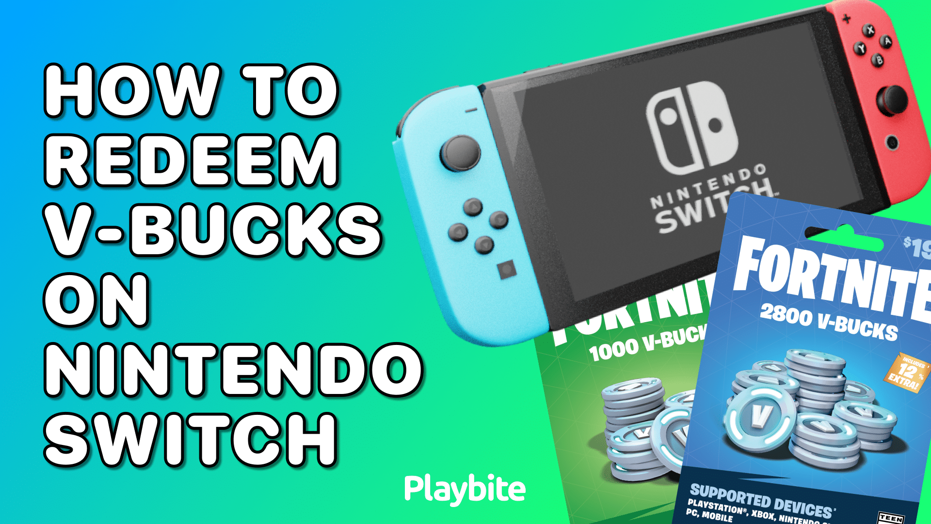 V-Bucks/Fortnite/Nintendo Switch/Nintendo