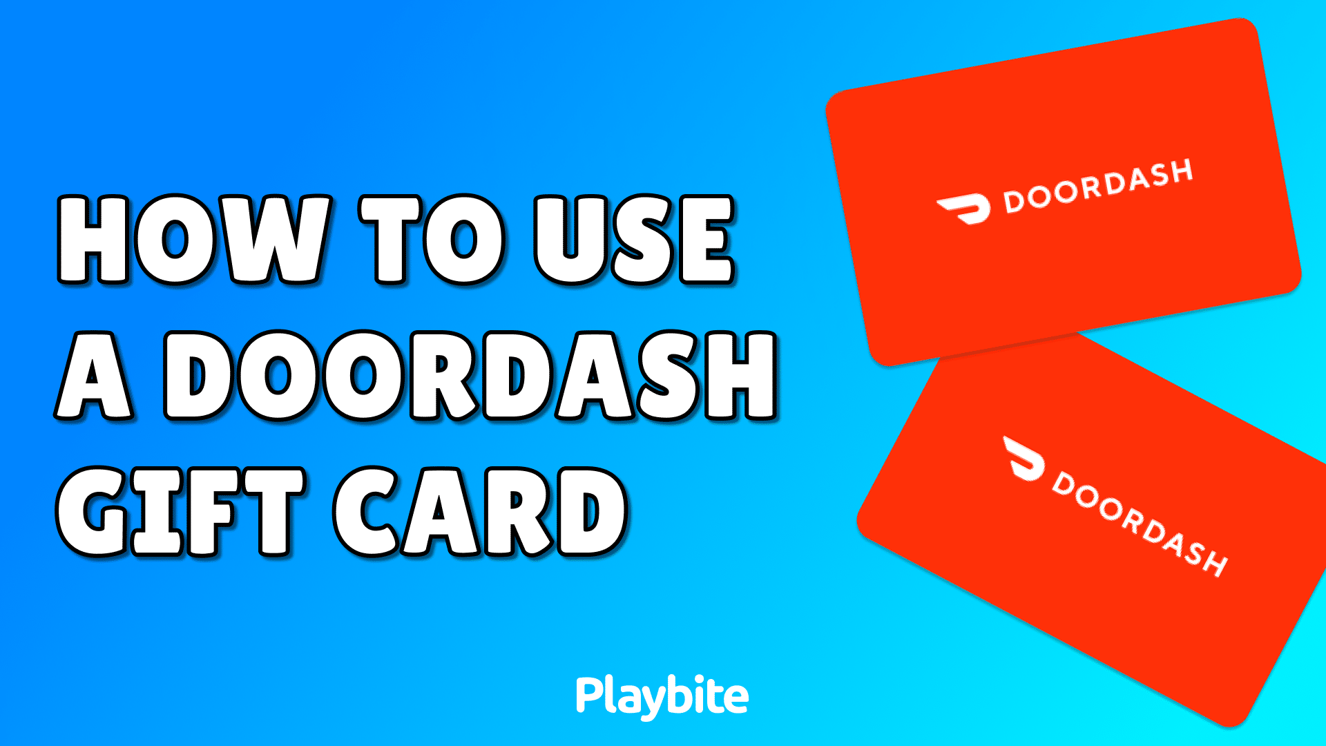 How To Use a DoorDash Gift Card?