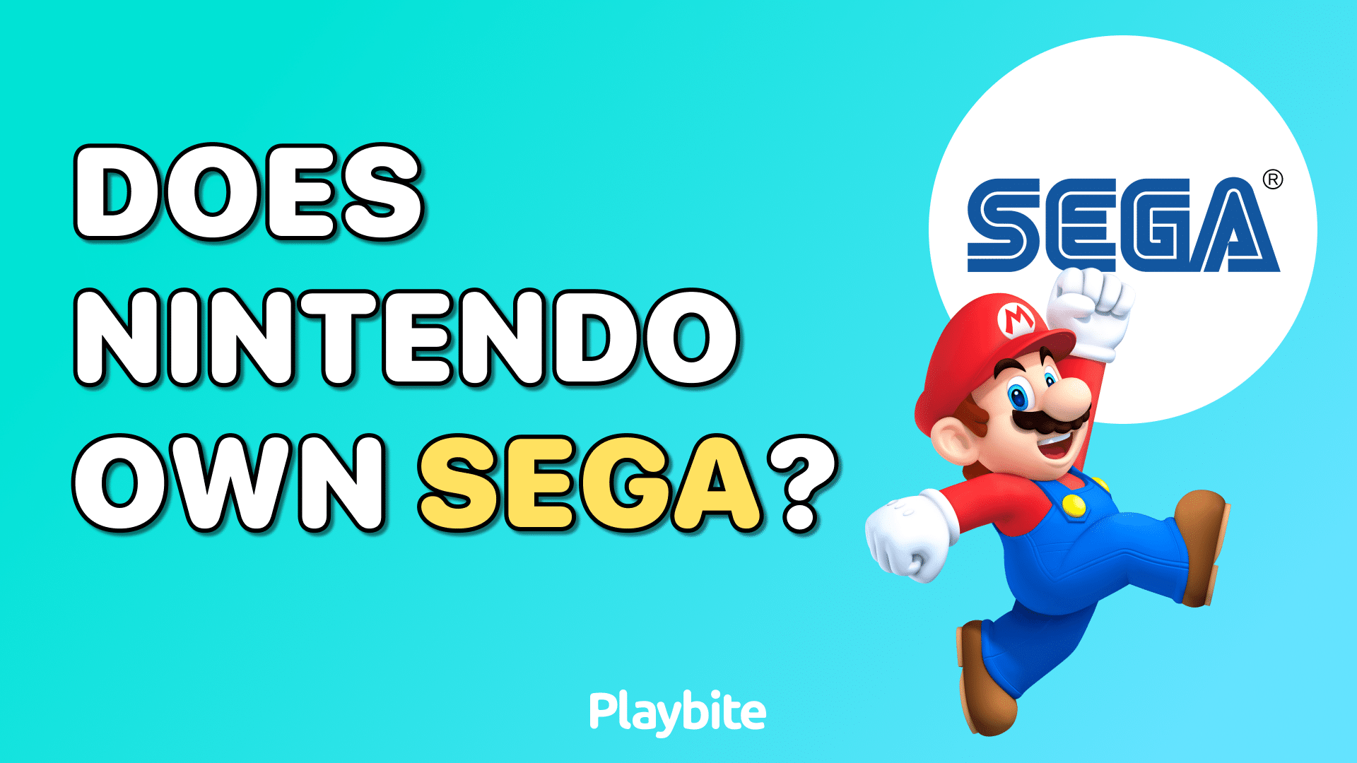 Does Nintendo Own Sega?