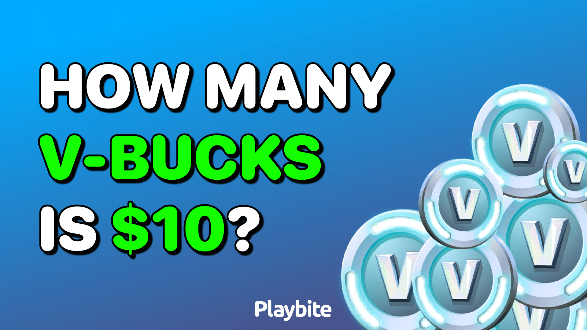 How Much V-Bucks Is 10 Dollars?