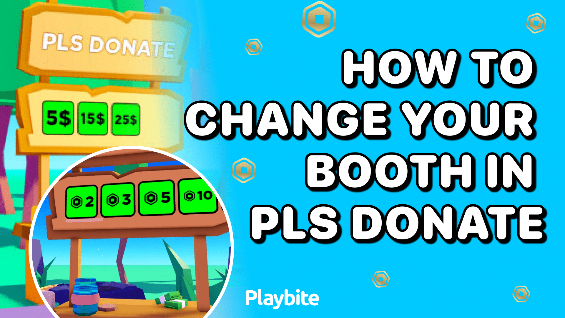 How to set up a stand in Roblox Pls Donate