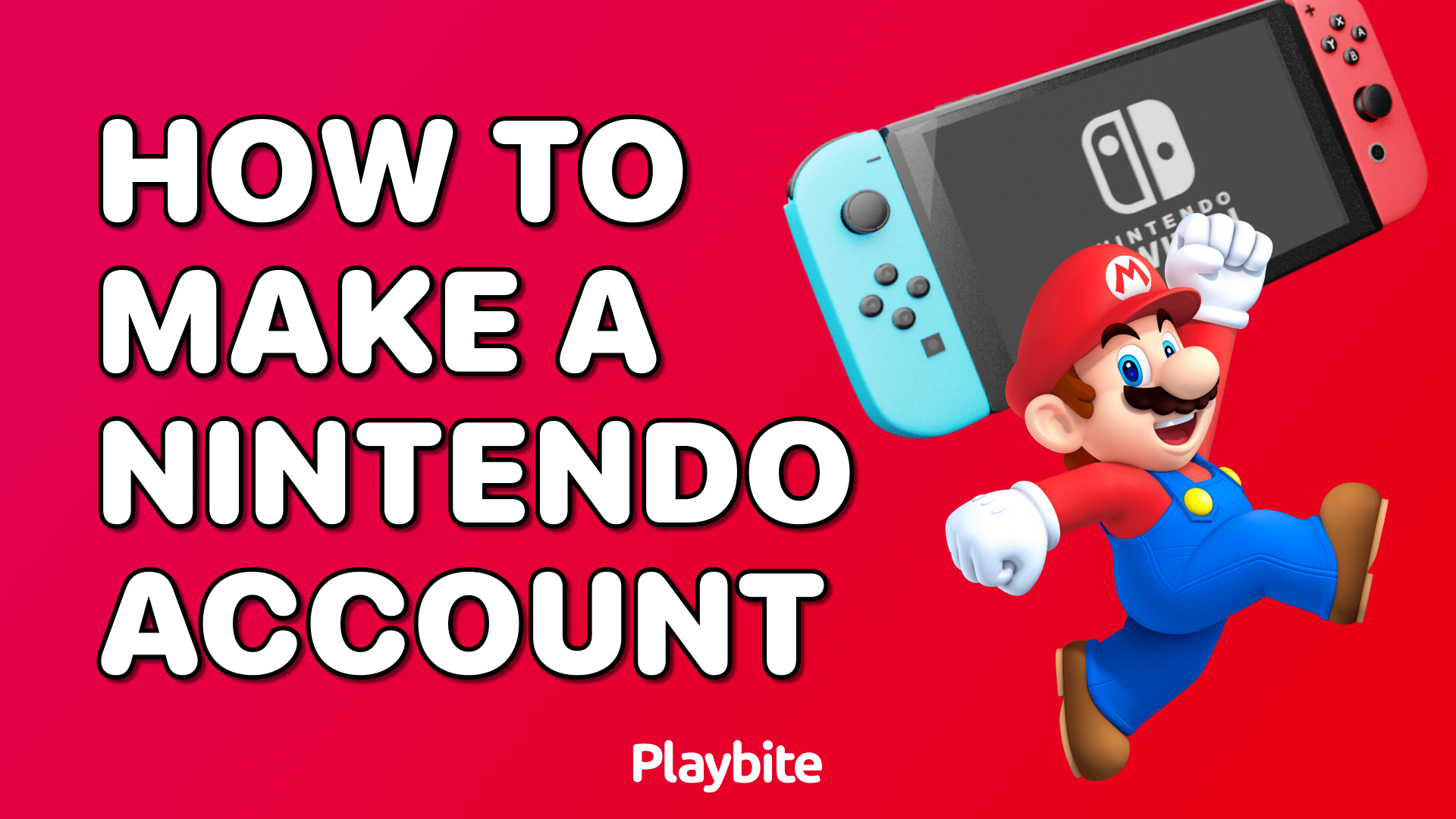 How To Create A Nintendo Account