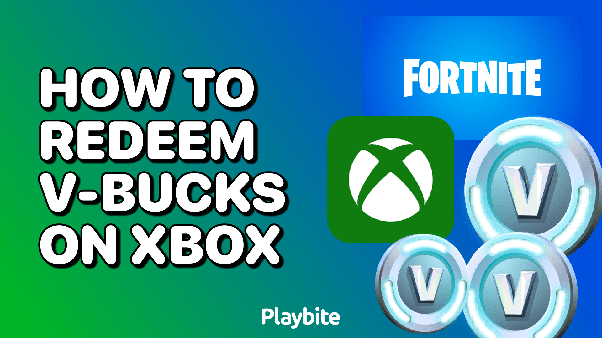 How To Redeem V-Bucks On Xbox - Playbite