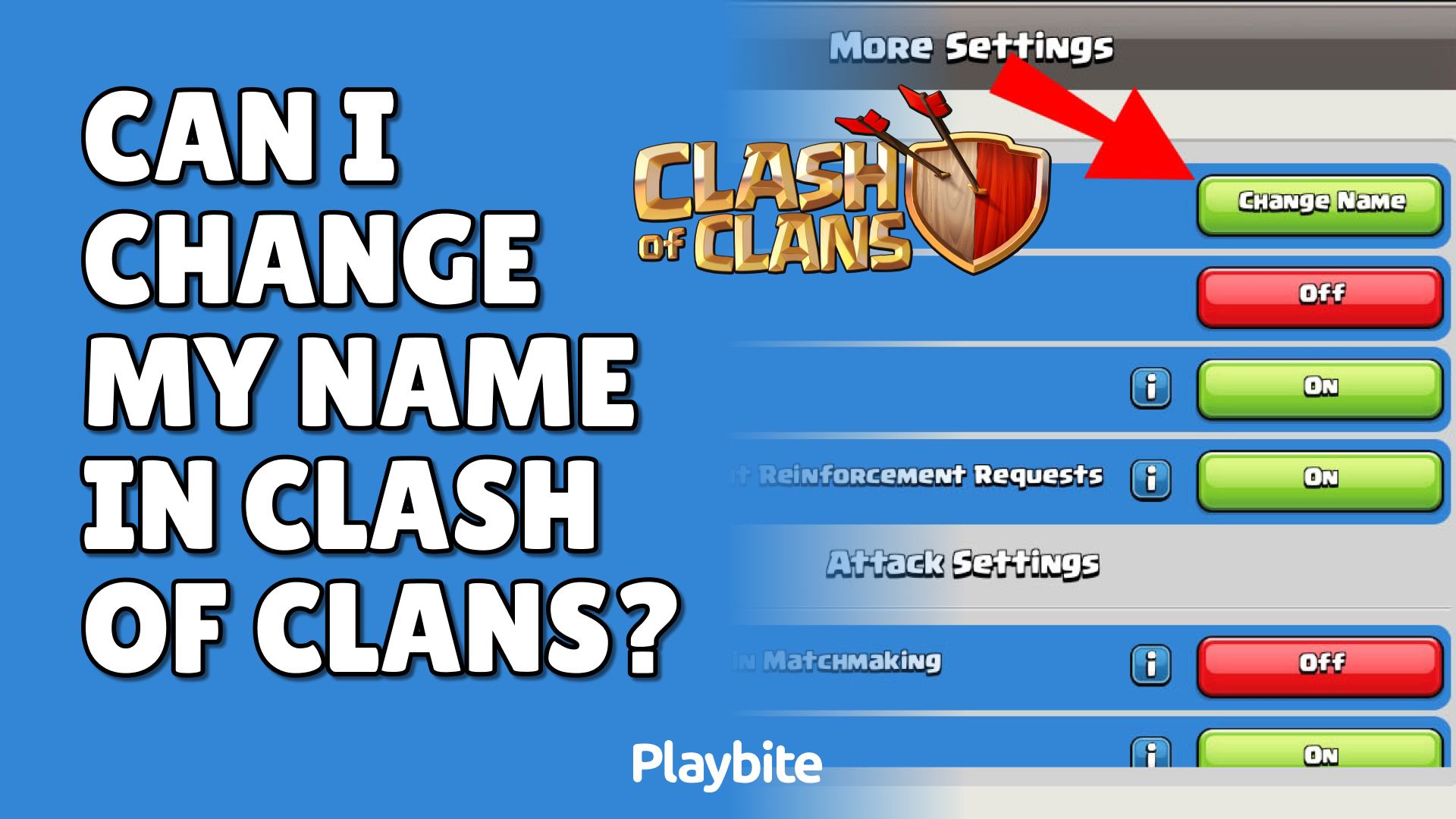 Can I Change My Name In Clash Of Clans?