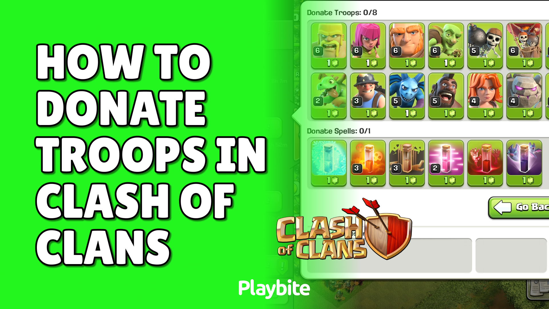 How To Donate Troops In Clash Of Clans