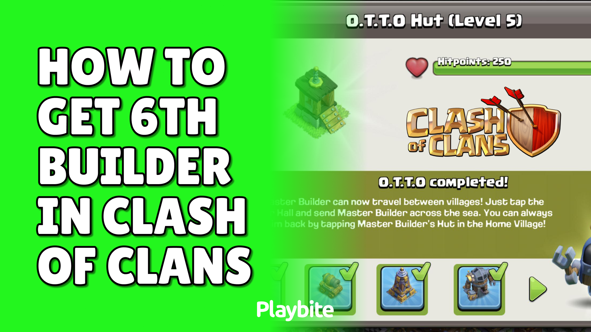 How To Get 6th Builder Clash Of Clans
