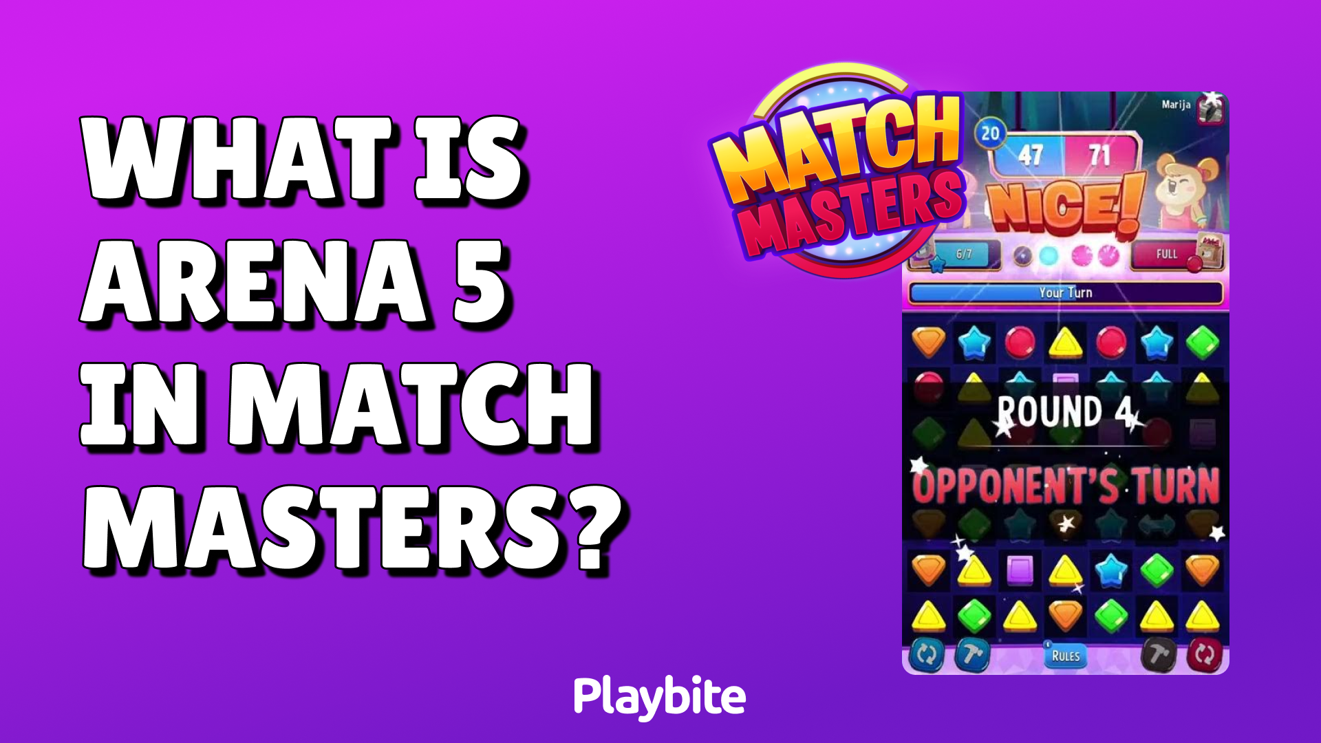 What Is Arena 5 In Match Masters?