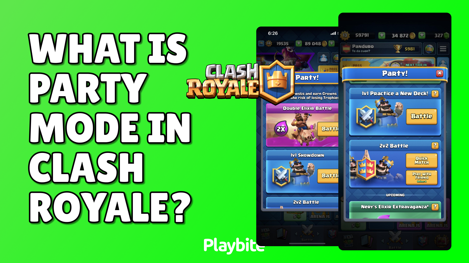 What Is Party Mode In Clash Royale?