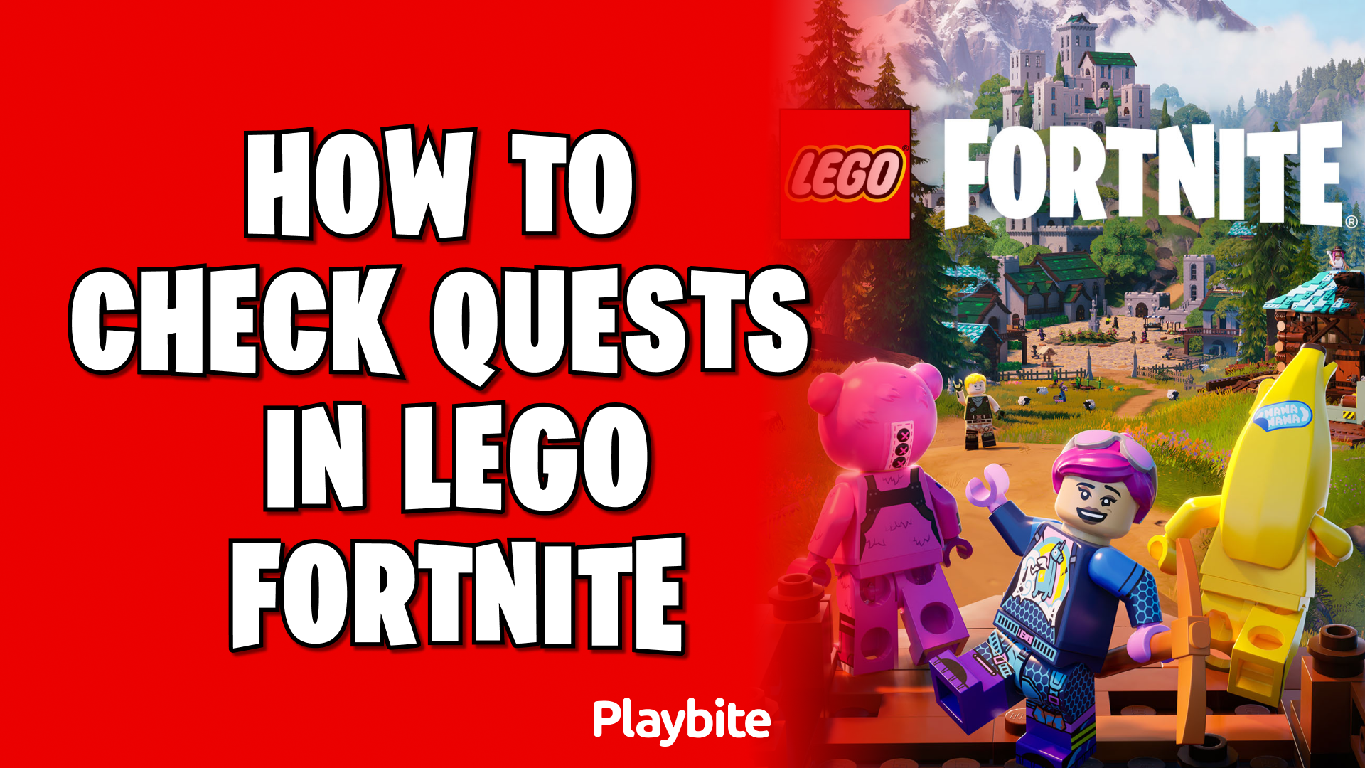 How to Check Quests in LEGO Fortnite