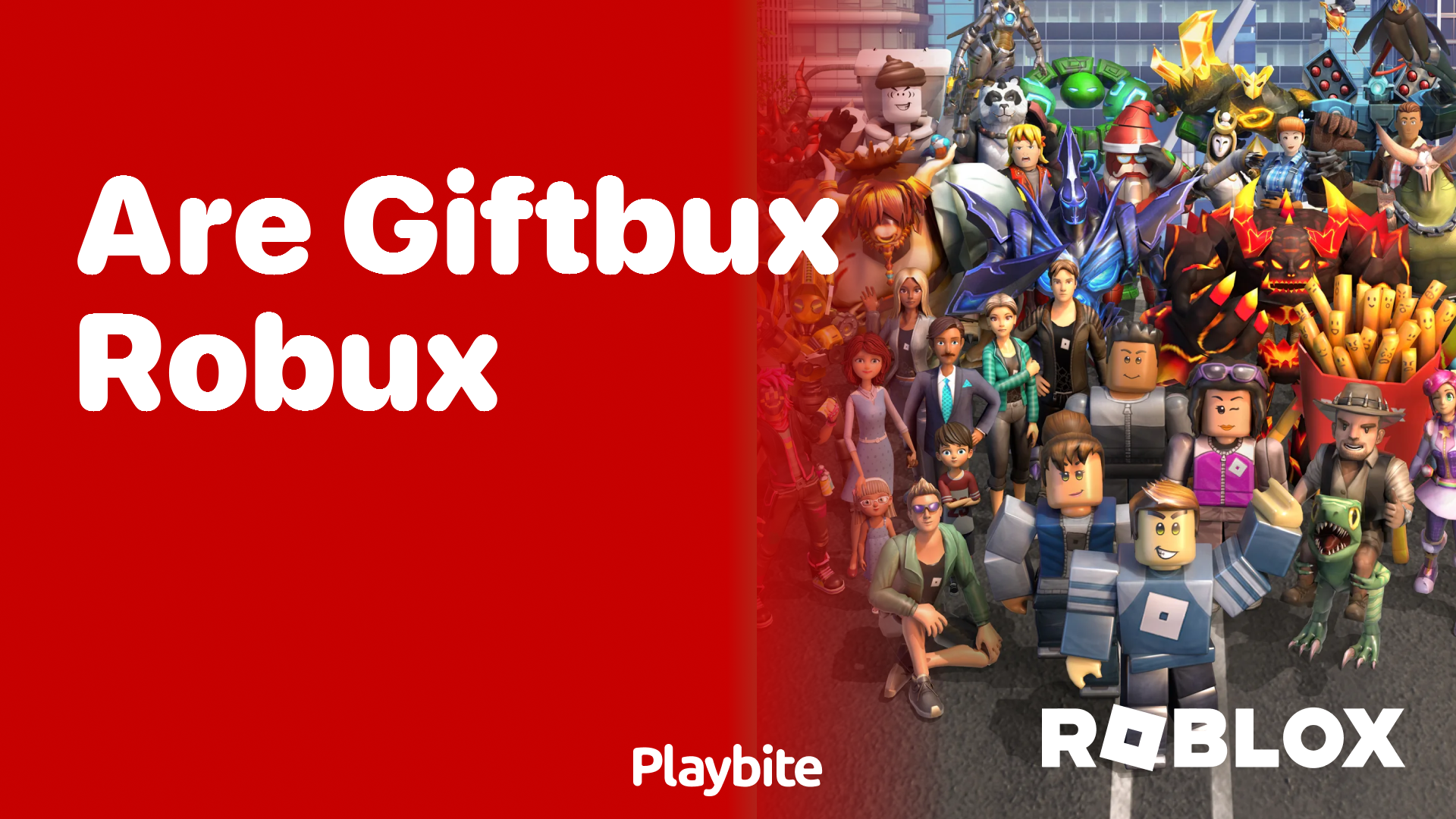 Are Giftbux the Same as Robux in Roblox?