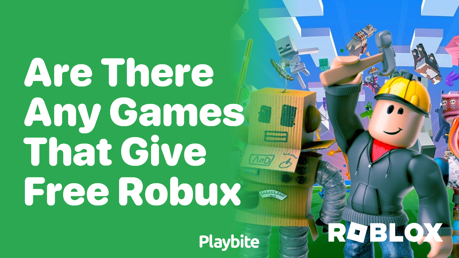 Are there any games that give free Robux in Roblox?