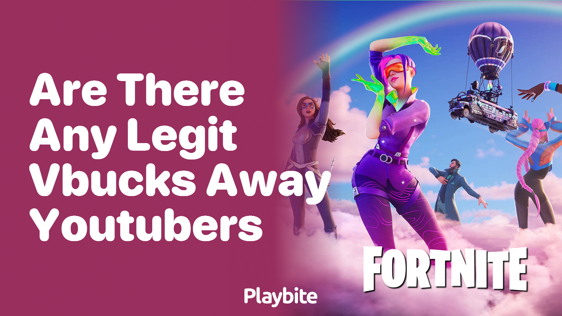 Are There Any Legit V-Bucks Giveaway YouTubers?