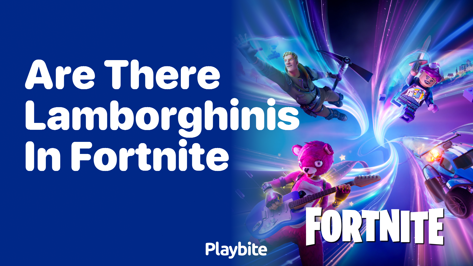 Are There Lamborghinis in Fortnite?