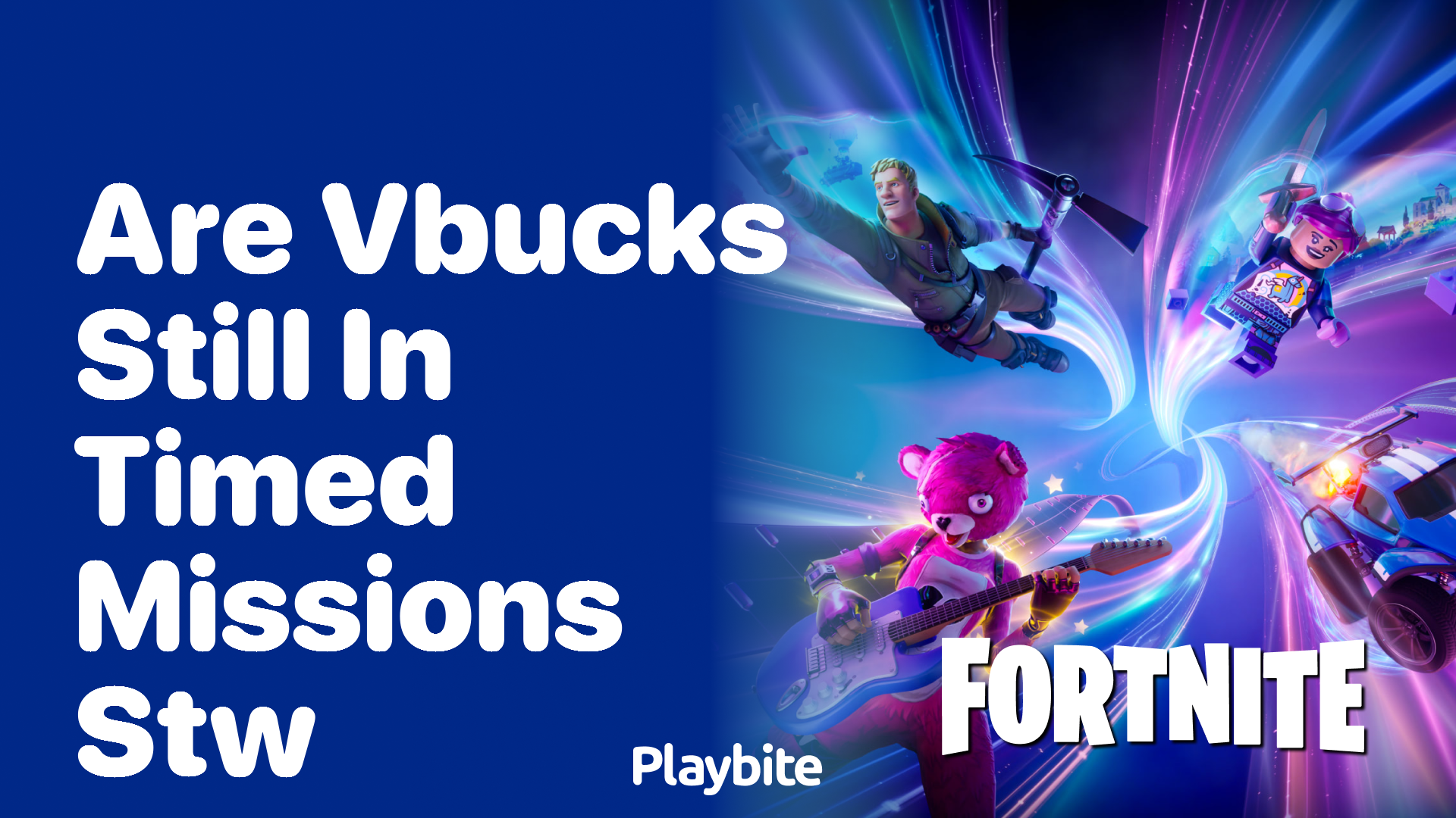 Are V-Bucks Still in Timed Missions in Fortnite’s Save the World?