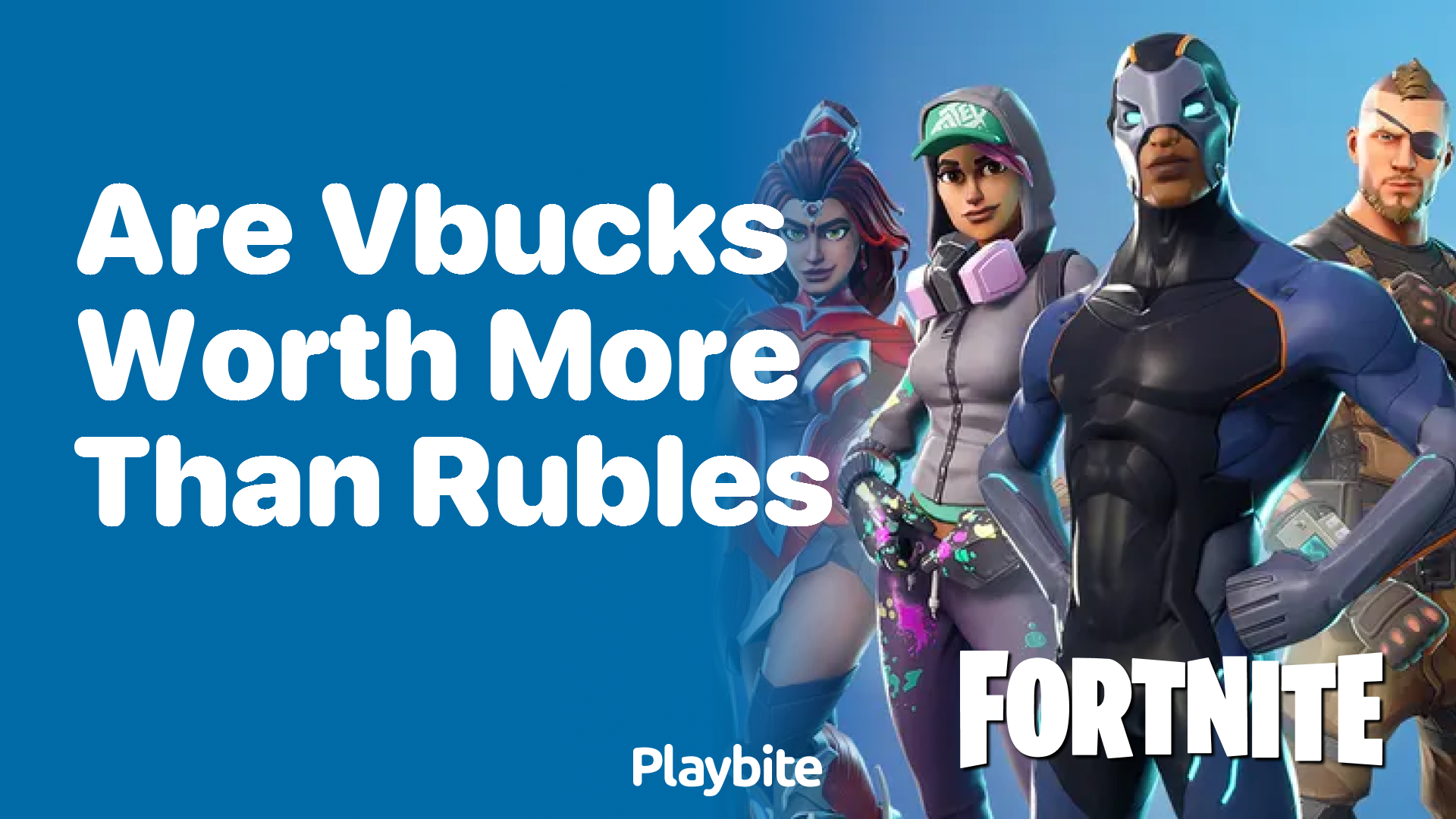 Are V-Bucks Worth More Than Rubles?