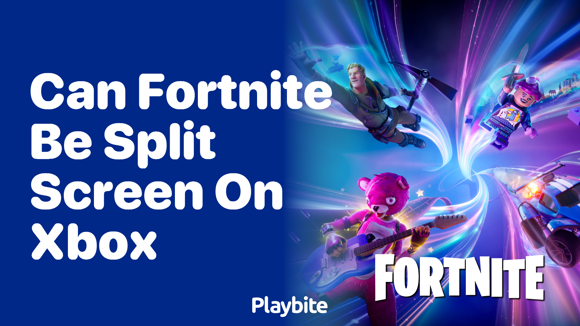 Can Fortnite Be Played with Split Screen on Xbox?