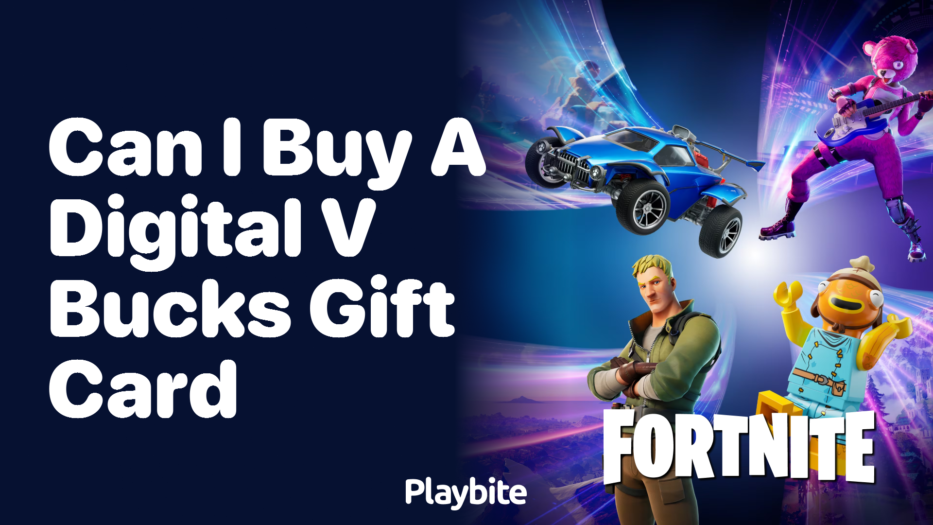 Can I Buy a Digital V-Bucks Gift Card for Fortnite?