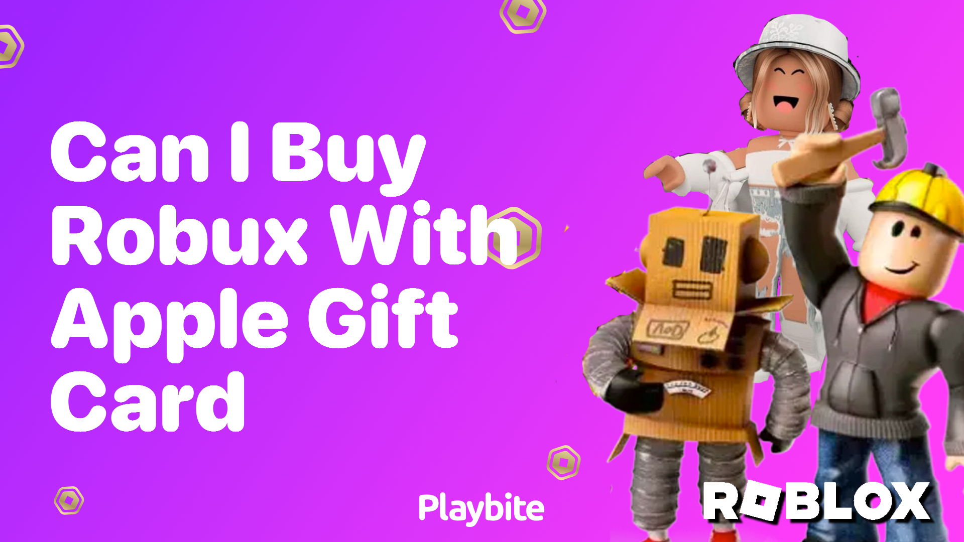 Can I Buy Robux with an Apple Gift Card?
