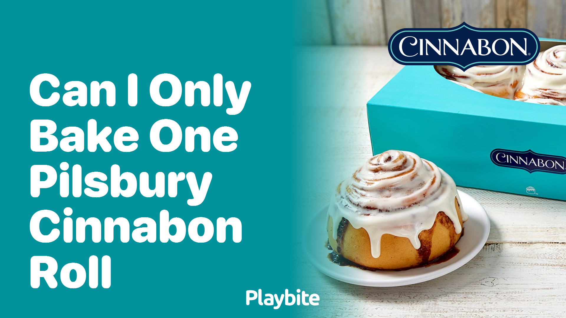 Can I Only Bake One Pillsbury Cinnabon Roll?