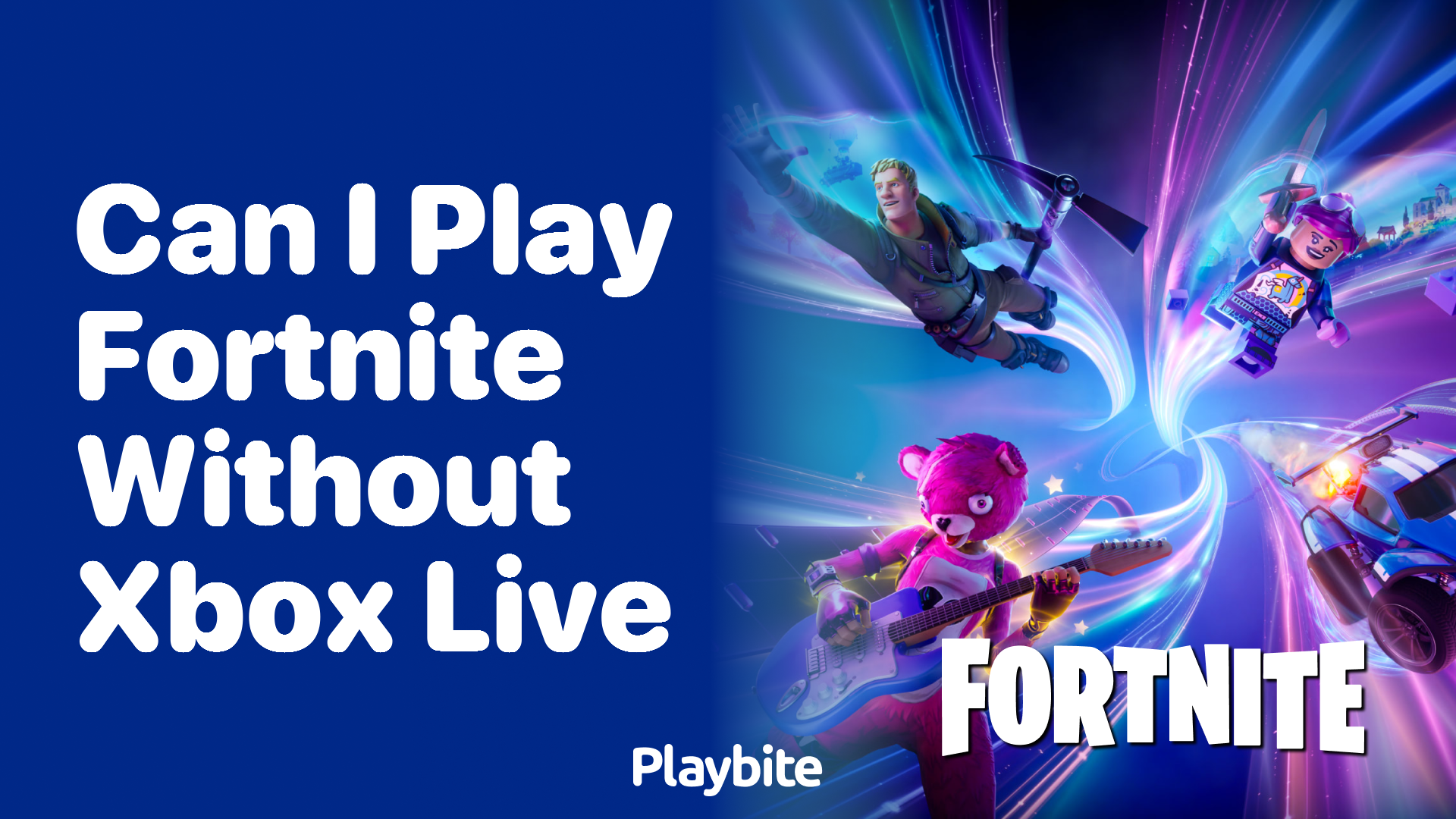 Can I Play Fortnite Without Xbox Live?