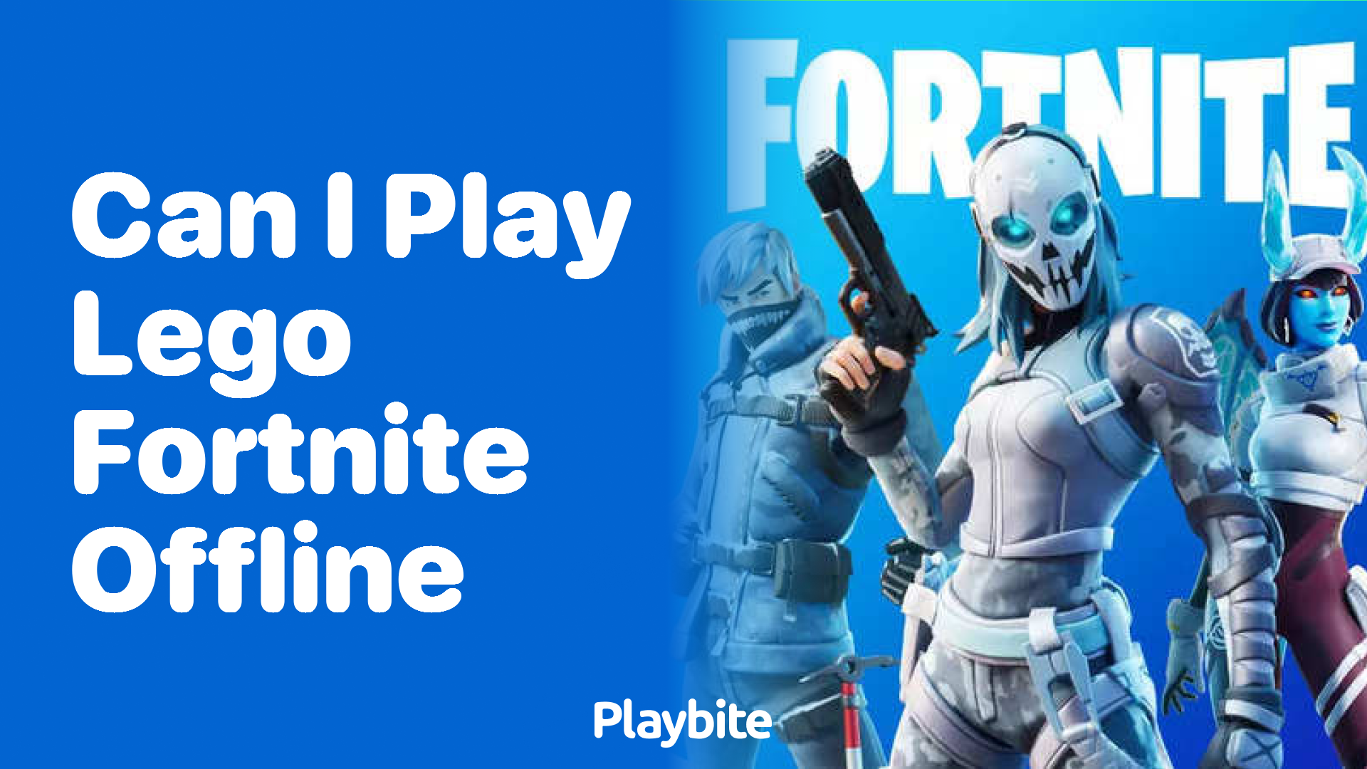 Can I Play LEGO Fortnite Offline?