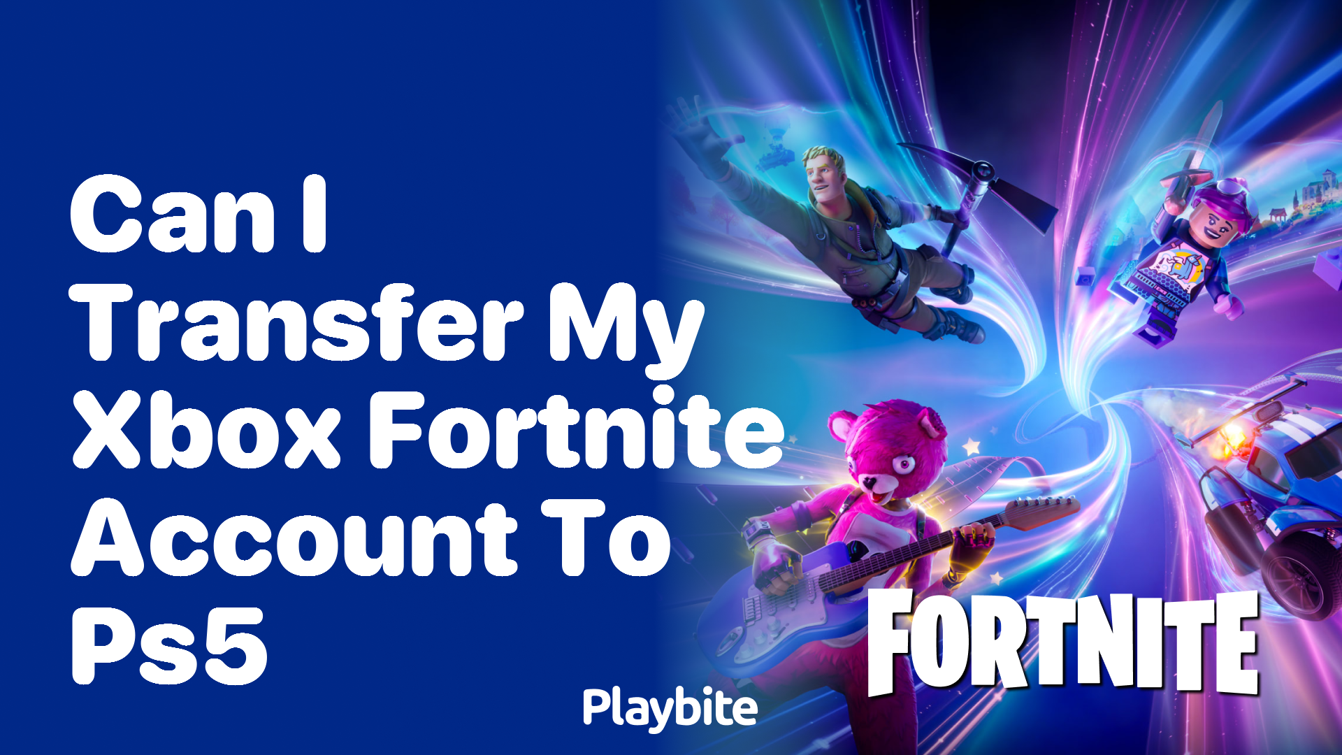 Can I Transfer My Xbox Fortnite Account to PS5?