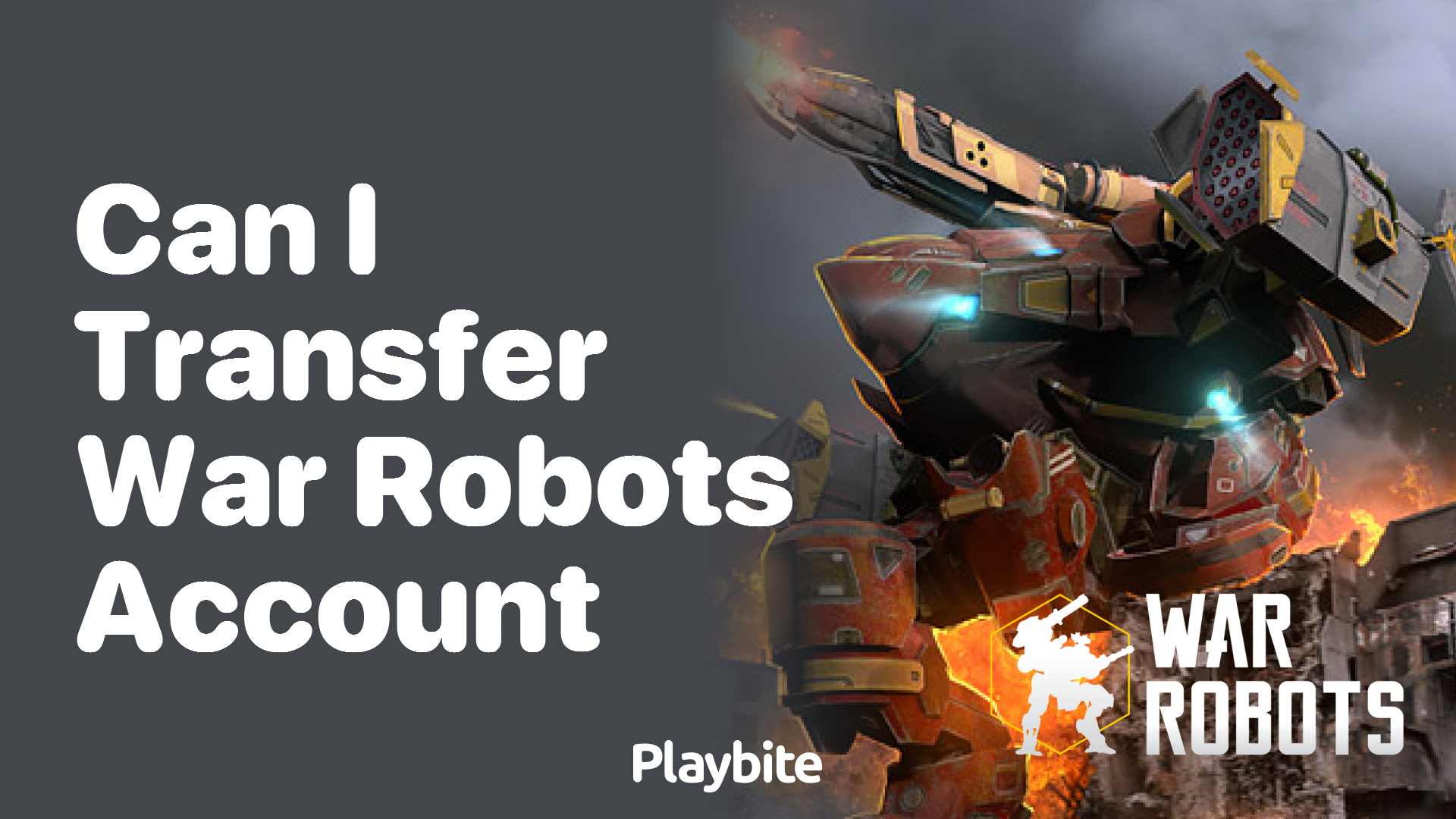 Can I Transfer My War Robots Account to Another Device?