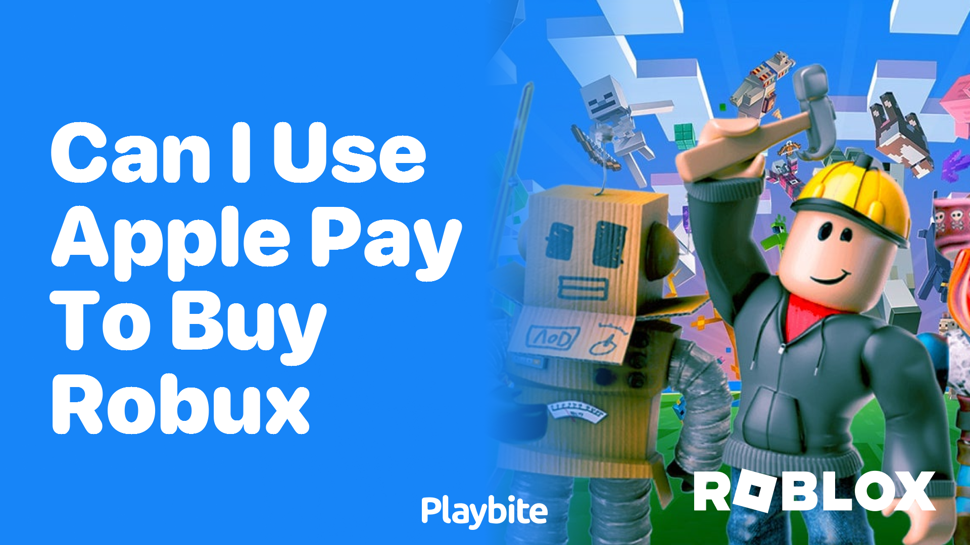 Can I Use Apple Pay to Buy Robux?