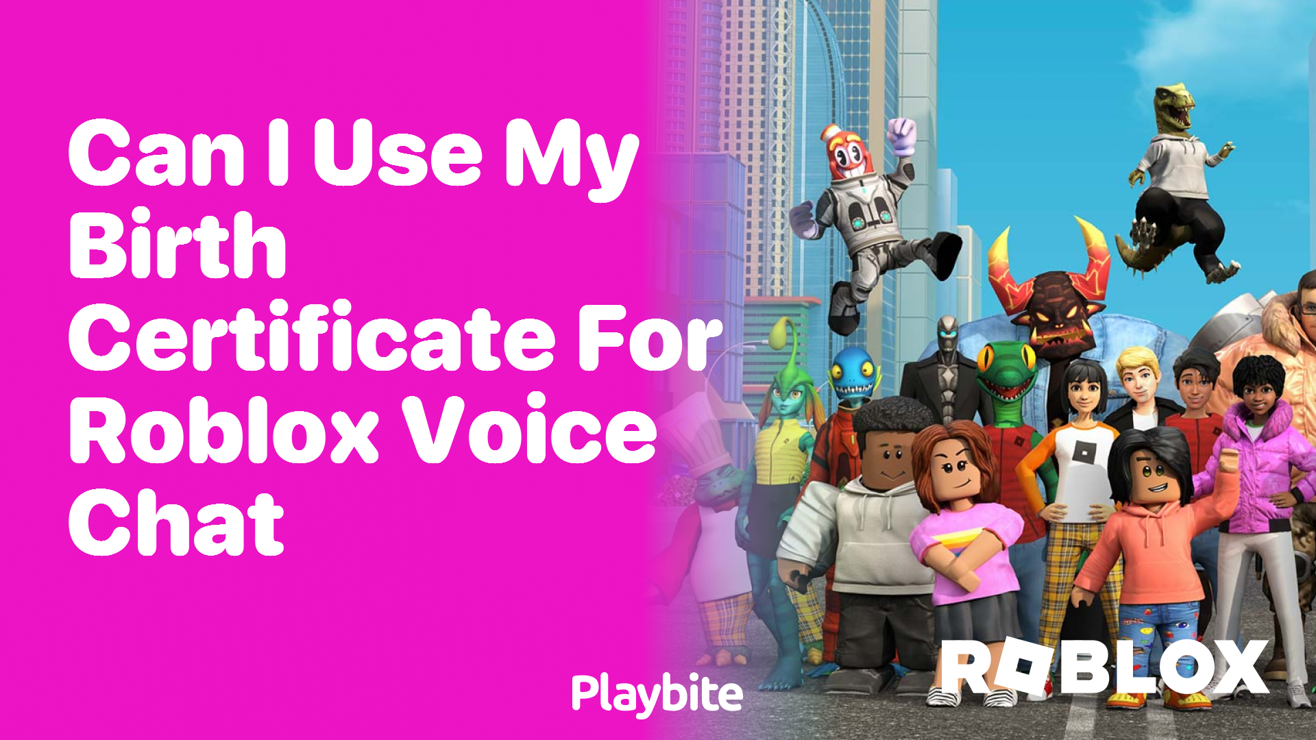 Can I Use My Birth Certificate for Roblox Voice Chat Verification?
