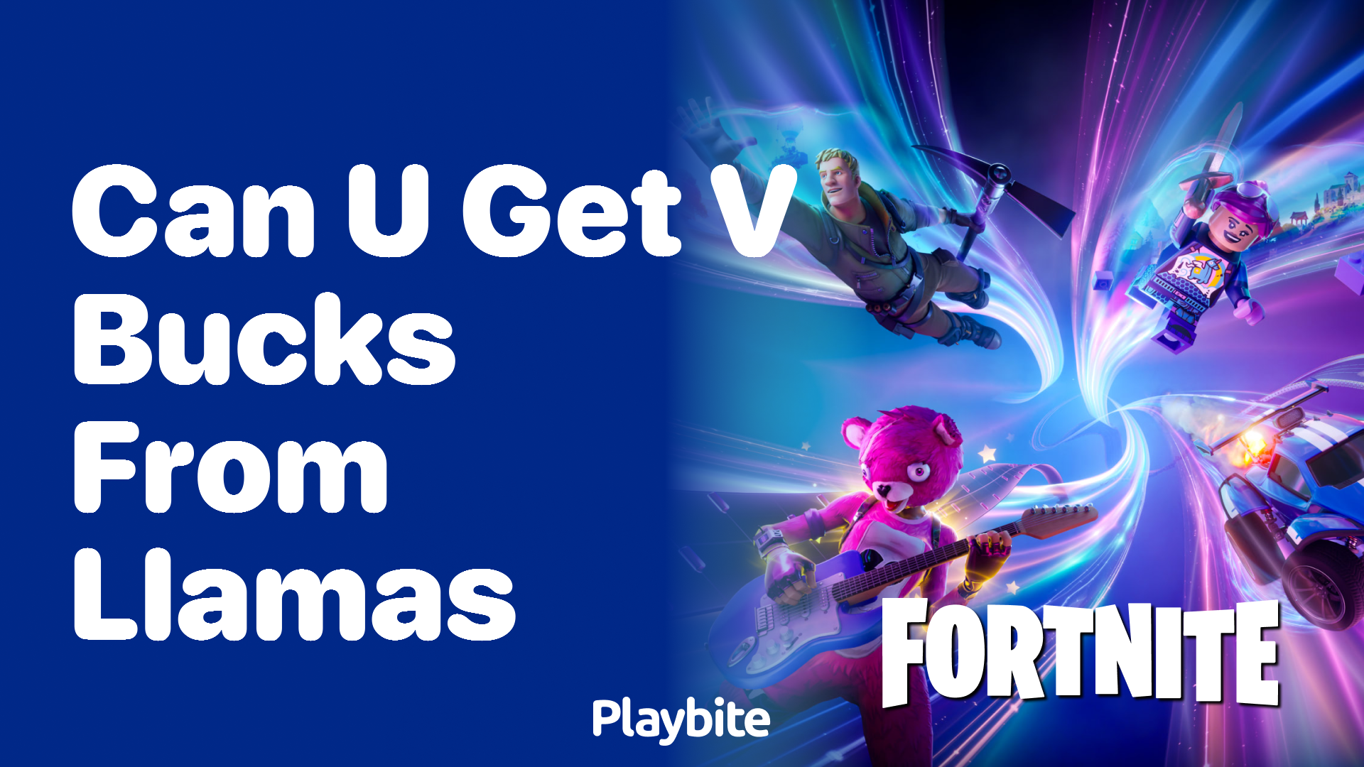 Can You Get V-Bucks from Llamas in Fortnite?