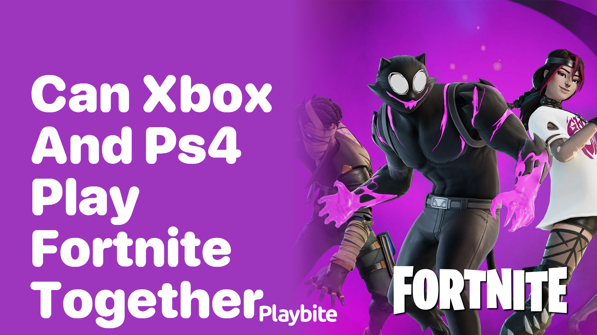 Can Xbox and PS4 Players Team Up in Fortnite?