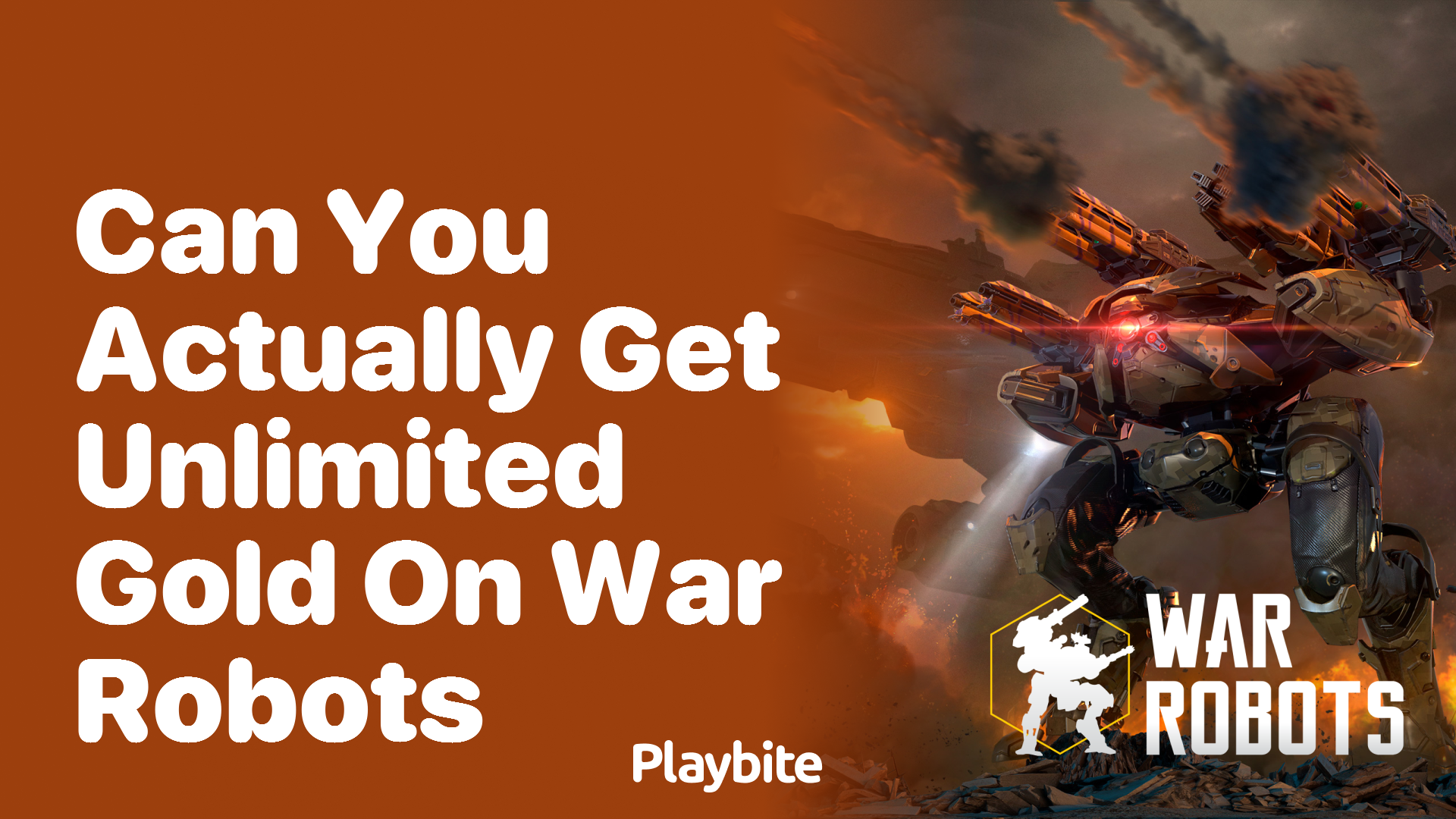 Can You Actually Get Unlimited Gold on War Robots?
