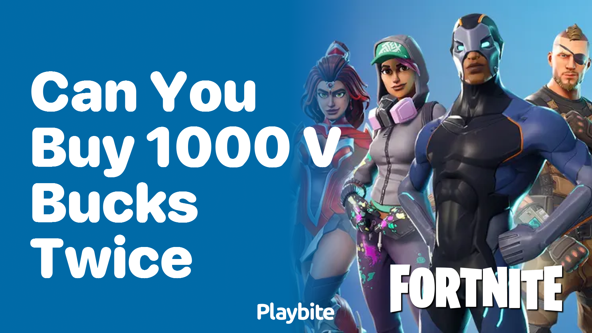 Can You Buy 1000 V-Bucks Twice in Fortnite?