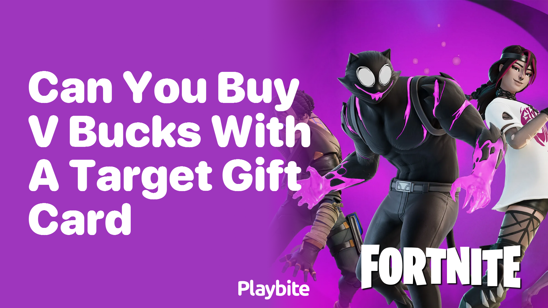 Can You Buy V-Bucks with a Target Gift Card?