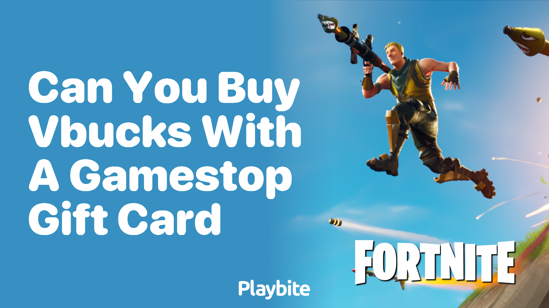 Can You Buy V-Bucks With a GameStop Gift Card?