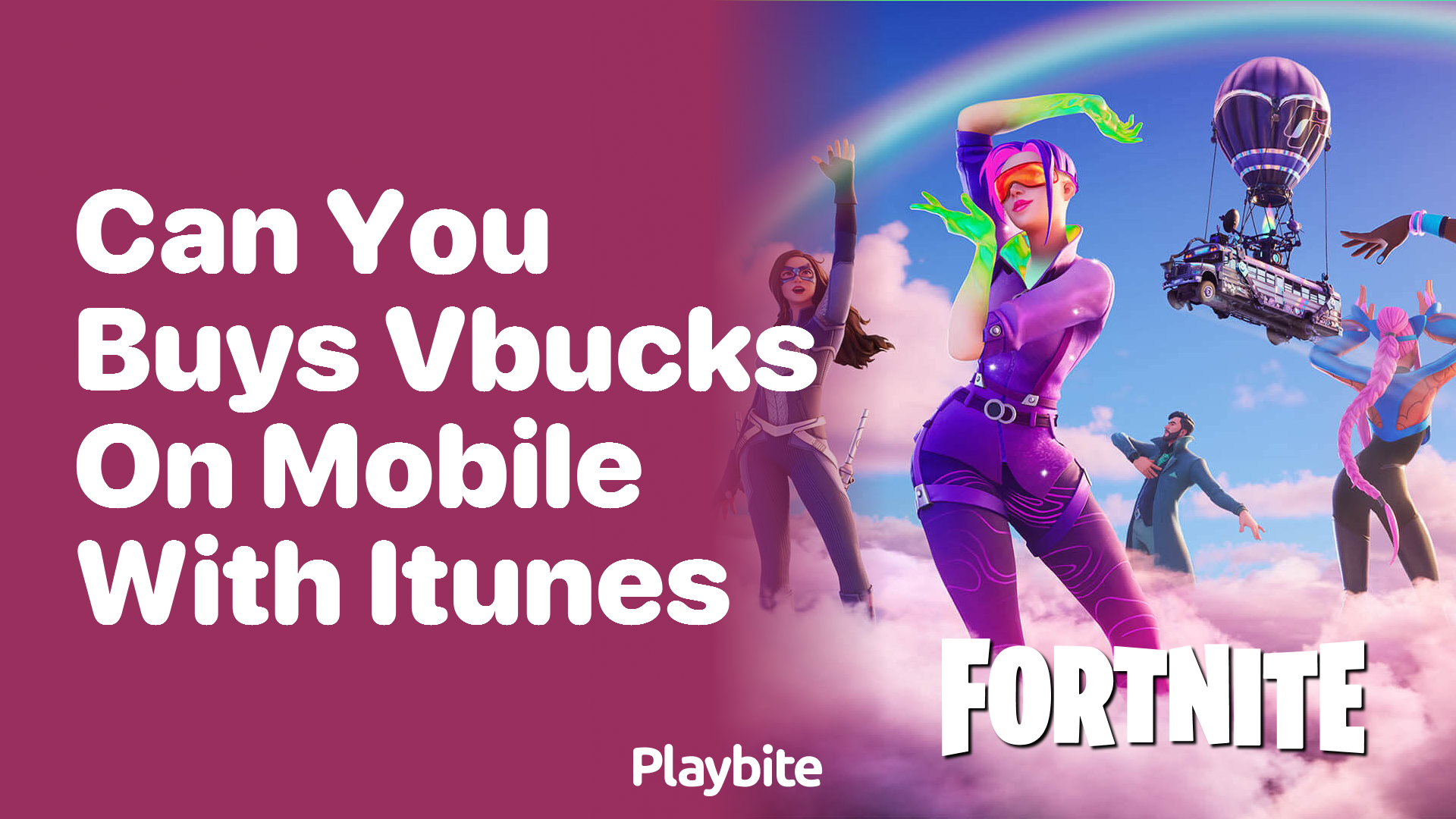 Can You Buy V-Bucks on Mobile with iTunes?