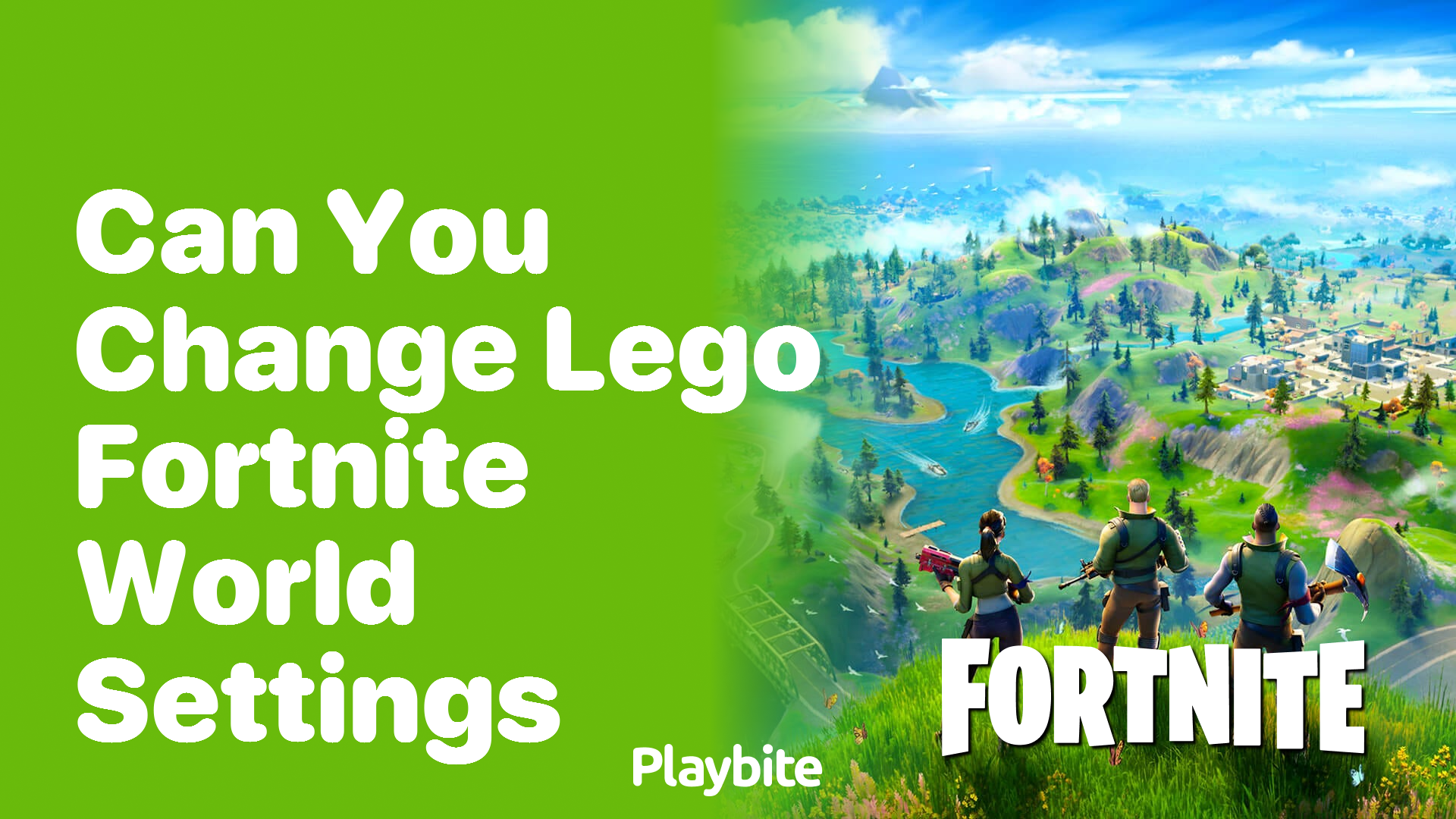 Can You Change Lego Fortnite World Settings?