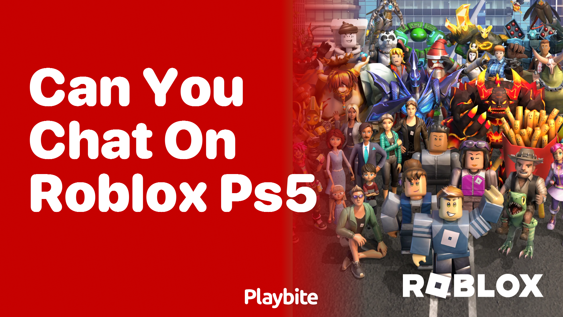 Can You Chat on Roblox PS5?
