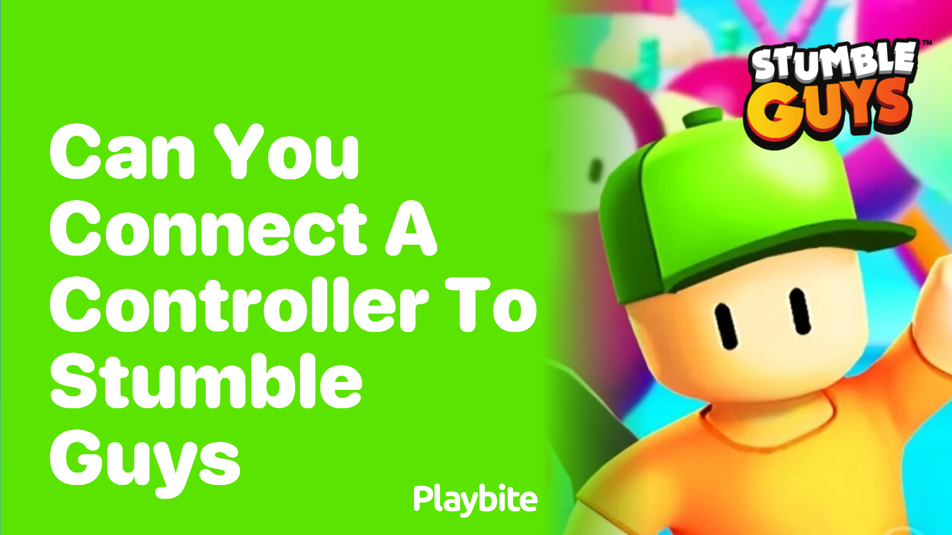Can You Connect a Controller to Stumble Guys?