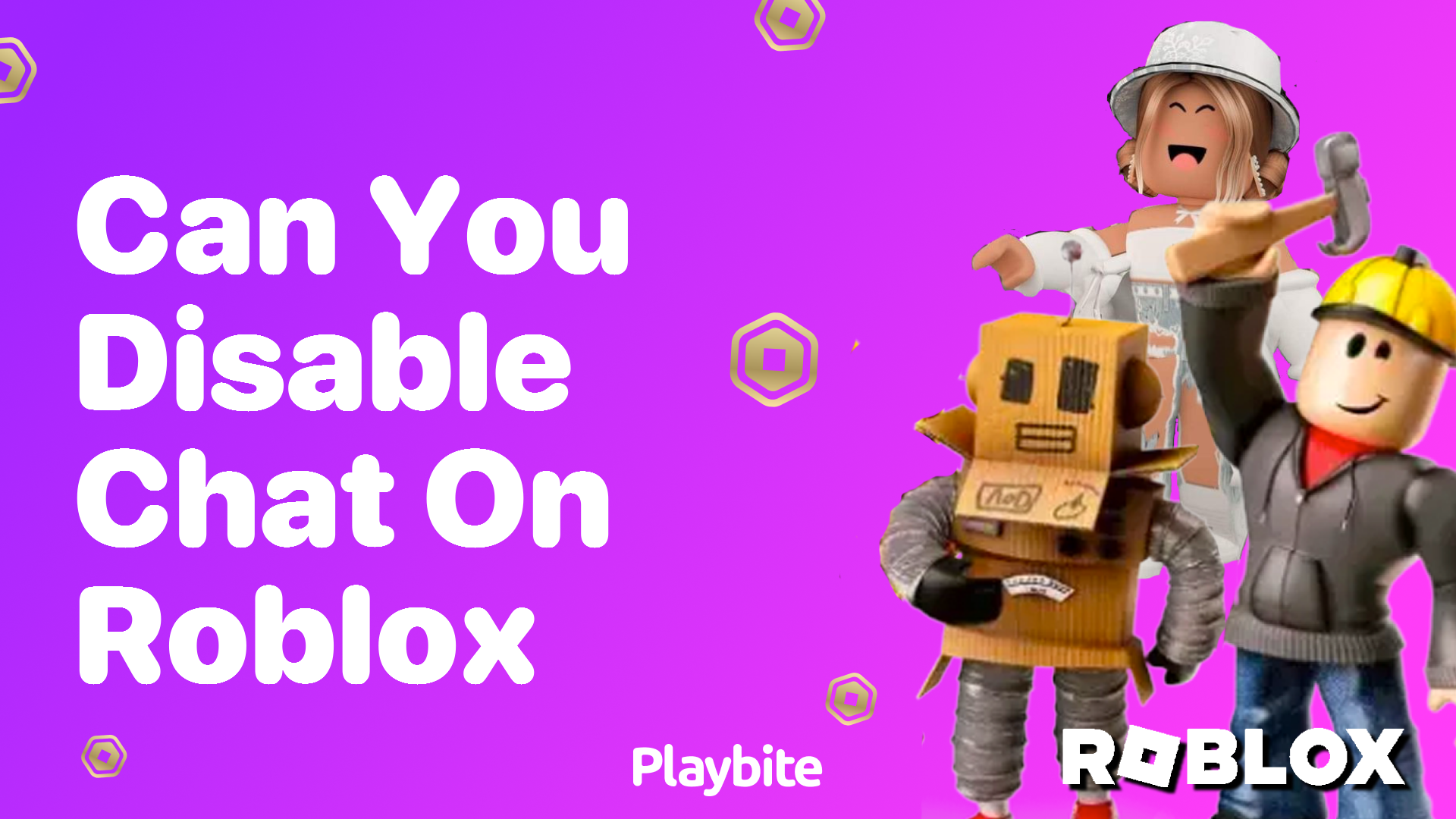 Can You Disable Chat on Roblox?