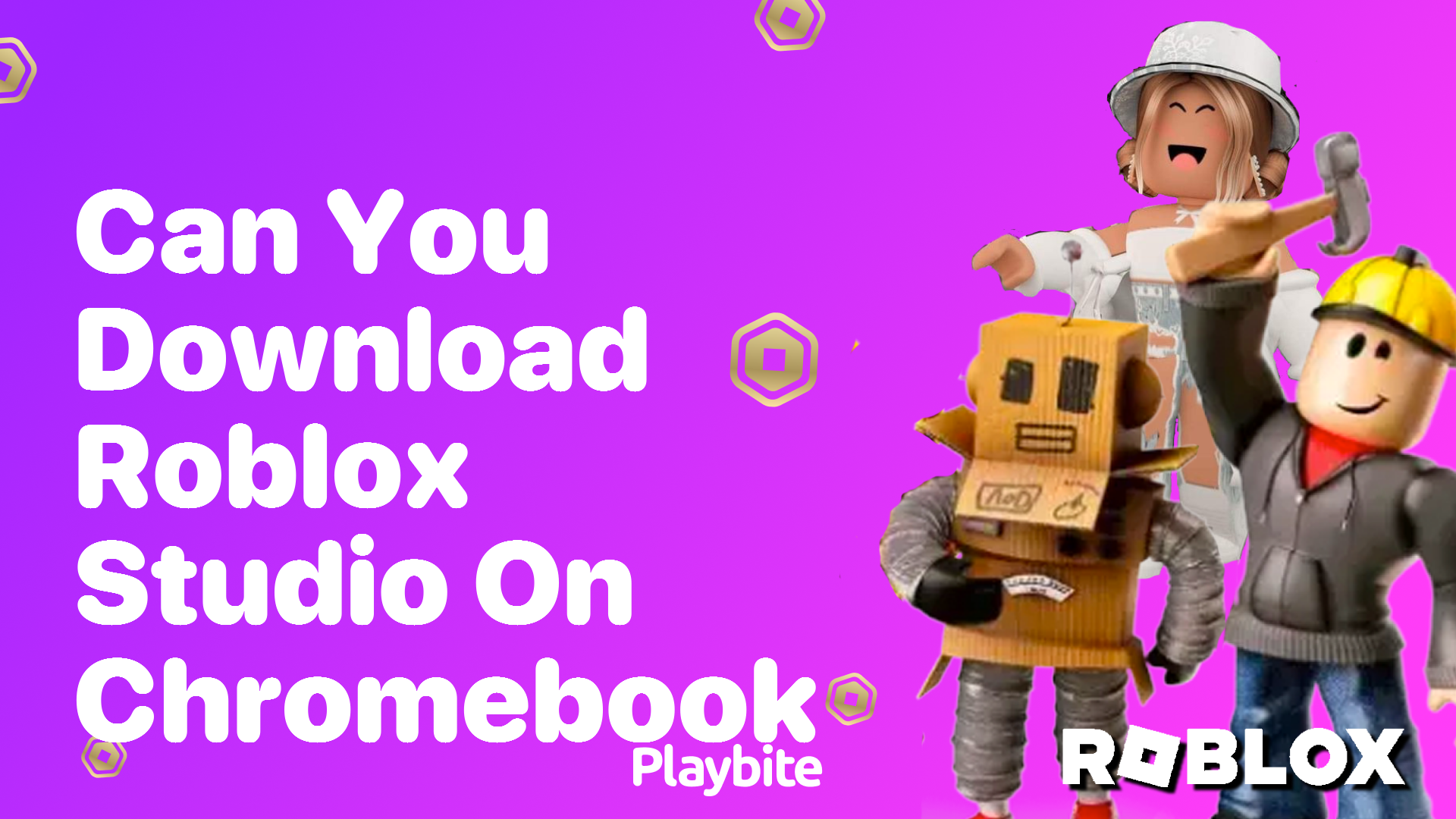 Can You Download Roblox Studio on Chromebook?
