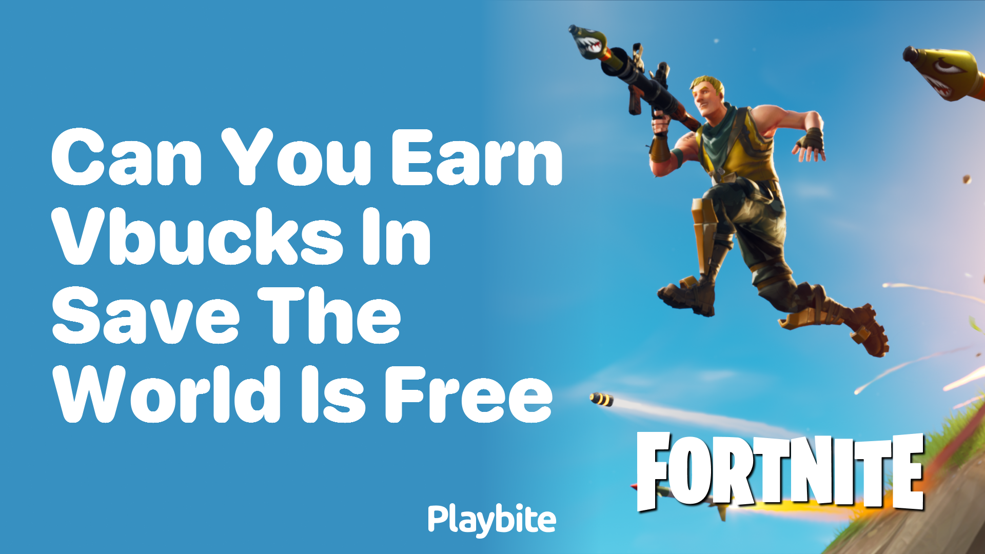 Can You Earn V-Bucks in Save the World for Free?