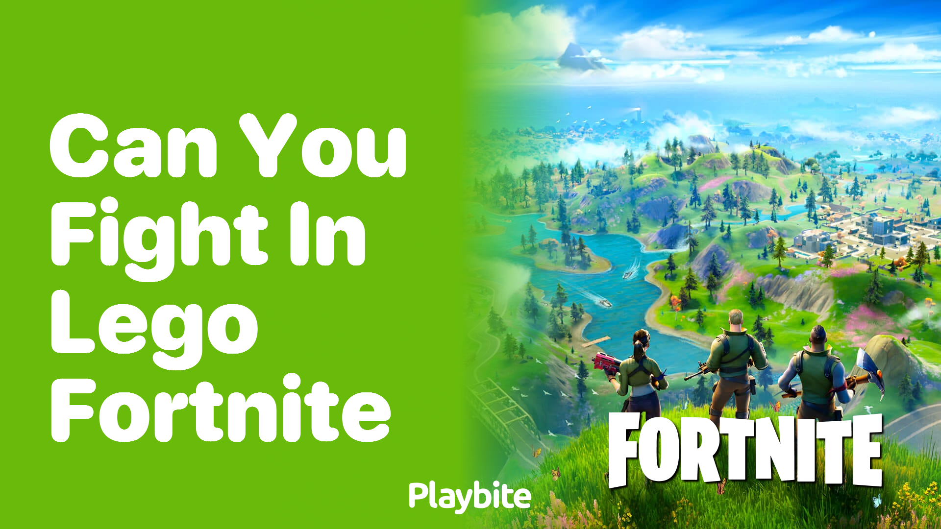 Can You Fight in LEGO Fortnite?