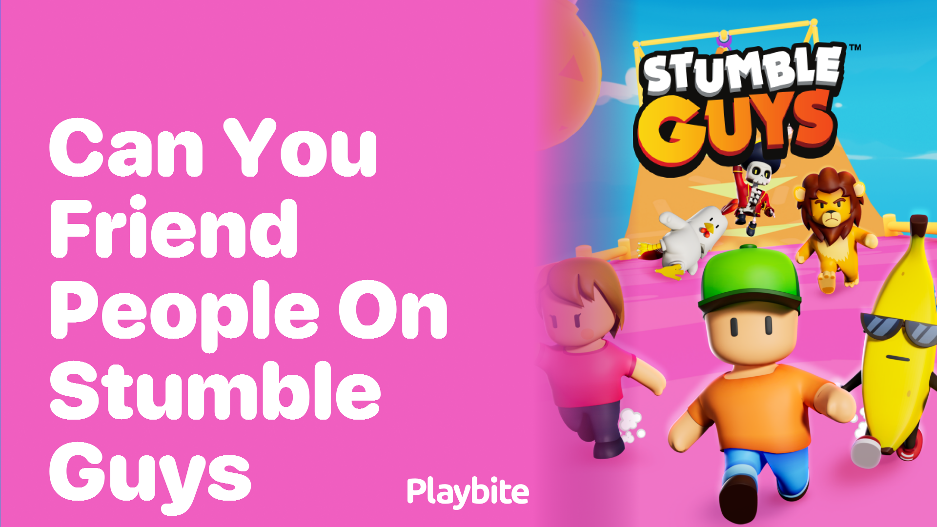 Can You Friend People on Stumble Guys? Here&#8217;s What You Need to Know