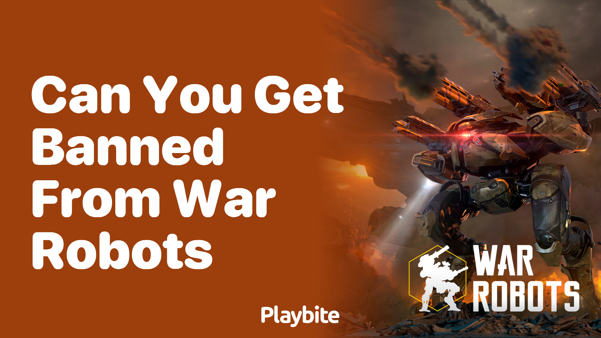 Can You Get Banned From War Robots?