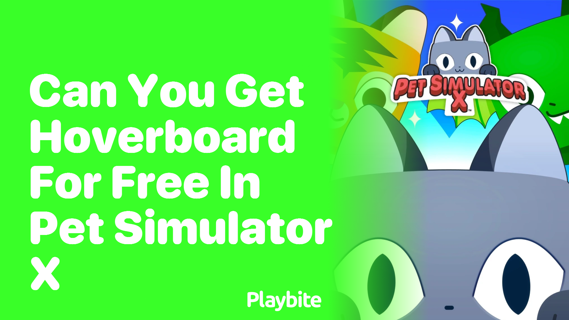 Can You Get a Hoverboard for Free in Pet Simulator X?