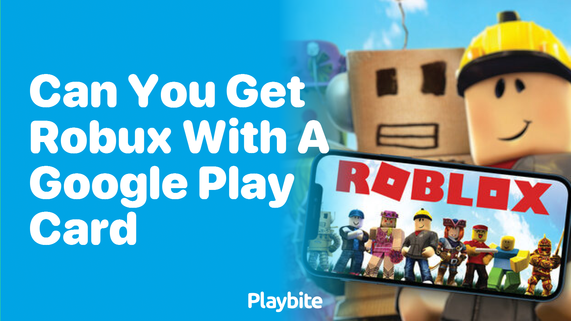Can You Get Robux with a Google Play Card?